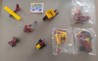 fischertechnik 5 Action Modelle Bi-Fi  1988 aus Sammlung rar