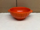 Stangl URANIUM GLAZE bowl dish vintage SPICY rad red fiesta style