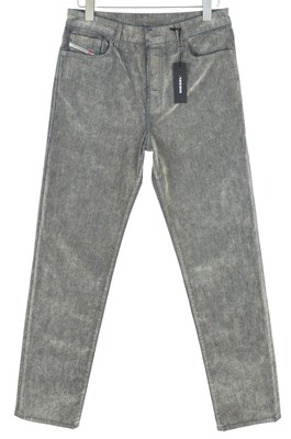Diesel D-Rekiv-Z 09D02 Uomo Jeans W32/L34 Regular con Bottoni