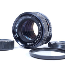  Near Mint PENTAX SMC TAKUMAR 55mm f/1.8 MF Lens M42 From JAPAN