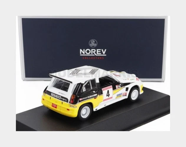 NOREV 510622 RENAULT - R5 MAXI TURBO N 4 2nd RALLY PRINCIPE DE ASTURIAS RALLY 19 - Immagine 2 di 2