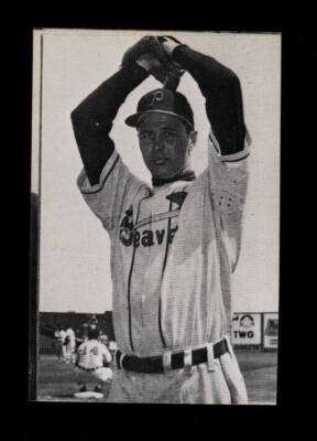 1974 ED BRODER 1957 PCL POPCORN SET BOB THORPE #181 BEAVERS NRMT 