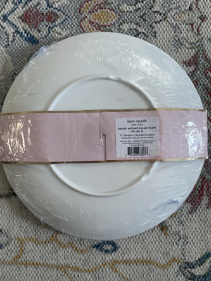 Plato de ensalada/acento Kate Spade New York - Juego de 2 Foto 3 de 4