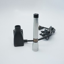 Vintage Streamlight Jr. Flashlight Silver w C...
