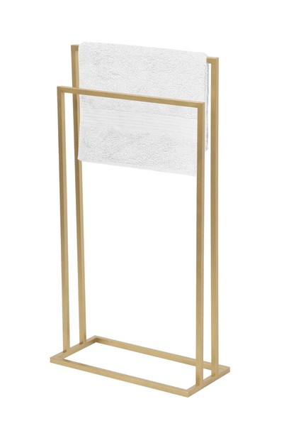 Framado Metall HandtuchstäNder - Badetuchhalter Modern Design, Keine Montage-image