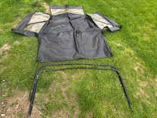 76-86 Jeep Cj7 Oem Best Top Dualmatic Black Soft Top Rare