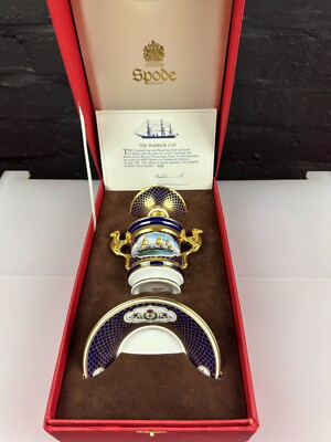 Spode Maritime The Warrior Tasse und Untertasse Limited Edition 143 of 500 HMS Boxed