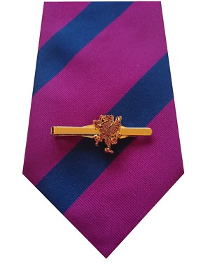 Royal Welch Füsiliers Krawatten- & Krawattenklammer-Set e099