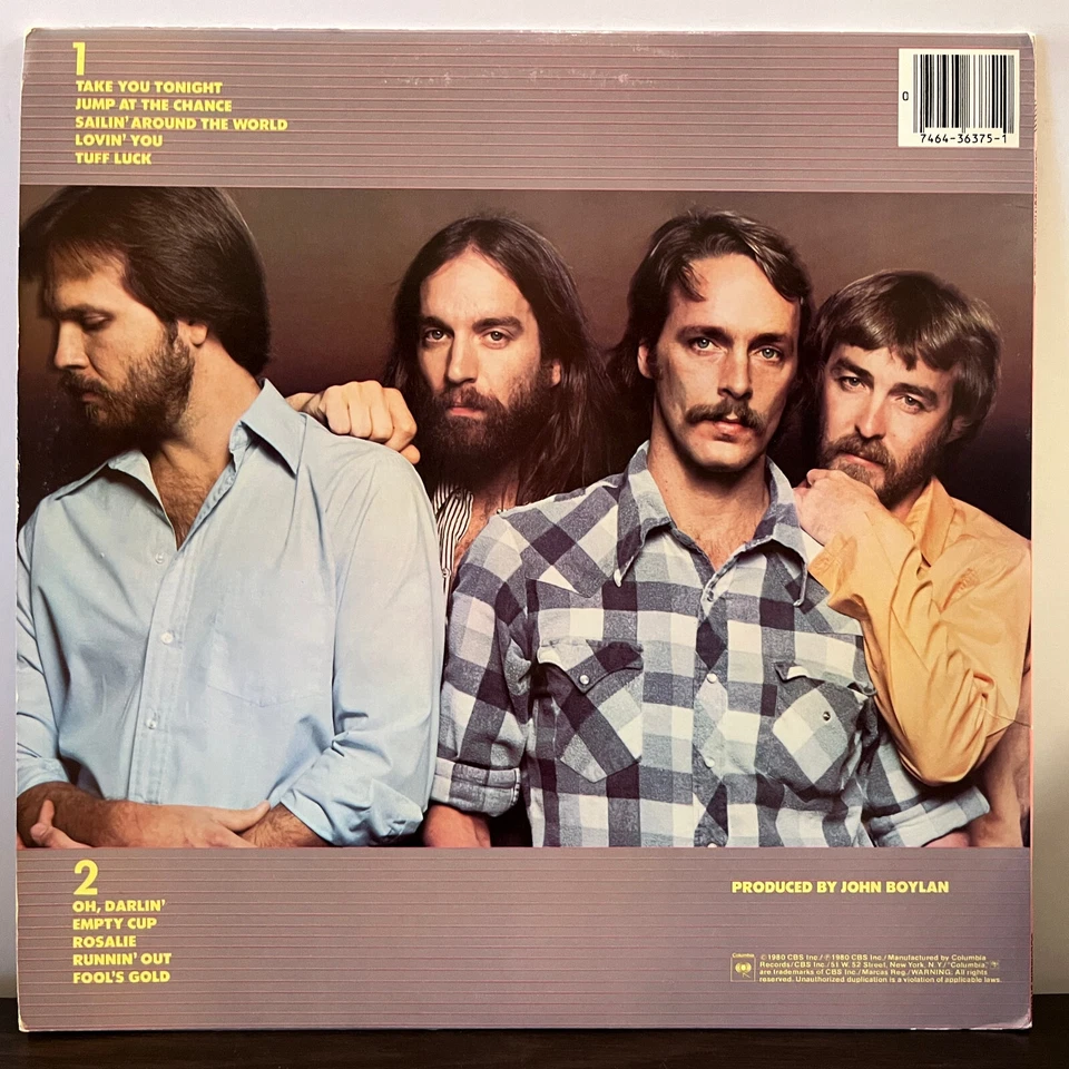 OZARK MOUNTAIN DAREDEVILS - Self Titled (1980) - 12" Vinyl Record LP - EX - Image 2 of 3