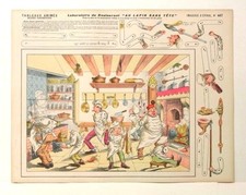 Imagerie D  Epinal No 467 Au Lapin Sans T te/Grandes Constructions paper model