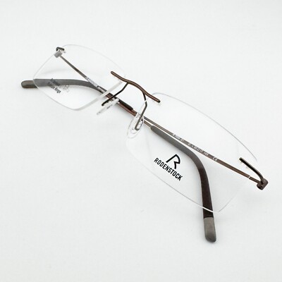 RODENSTOCK JR 2134 メガネ D 142 Authentic Rodenstock Germany R 7054 S1 D Eyeglasses Rimless Frame