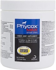 PhyCox Max Small Bites Canine Joint Support, 120ct