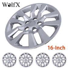 4 Pack 16-Inch Hubcaps Snap On For 2013-2018 Nissan Altima Sedan R16 Wheel Cover