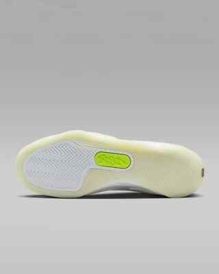 New Nike Jordan Zion 3 PF Basketball Shoes - White/ Barely Volt