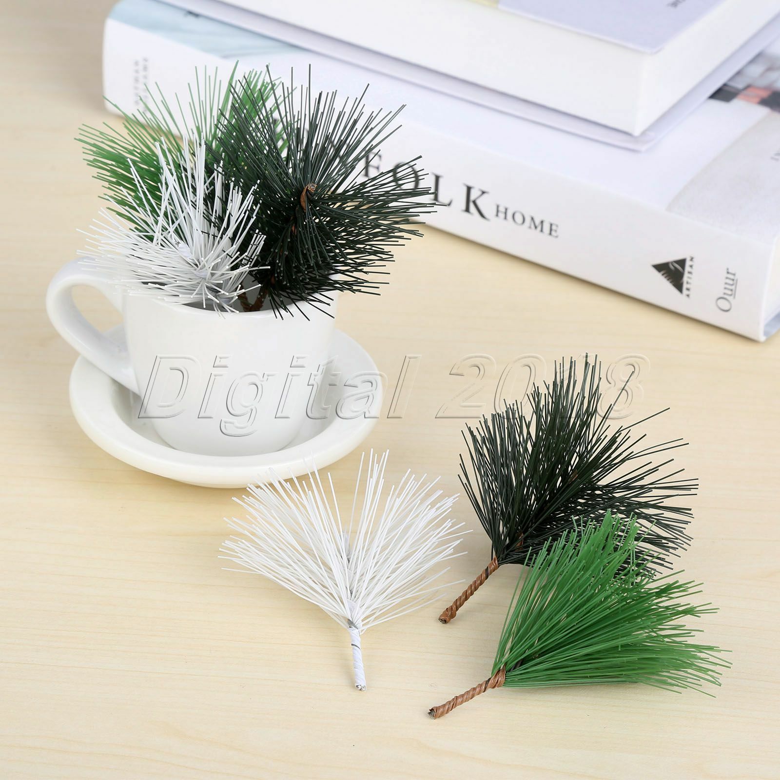 10X Christmas Decoration Direct stock discount DIY Mini Pine Tree Artificial N Branchs 5% OFF
