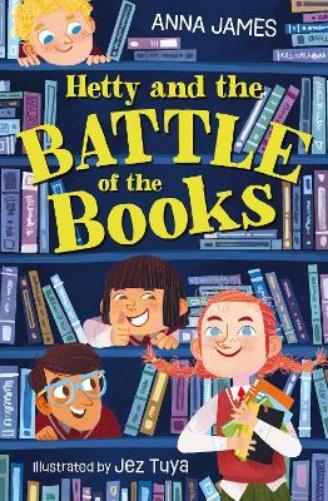 Anna James Hetty and the Battle of the Books (Tascabile)