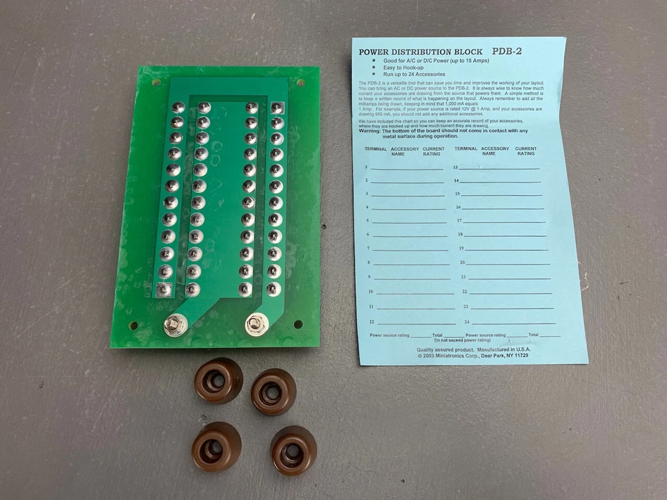 Miniatronics Corp PDB-1 24-Position Prewired Power Distribution Block LZ E15 - Image 4 of 4