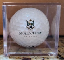 Naples Grande Golf Club Logo Golf Ball - Titleist - In display case