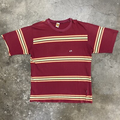 Vintage 70s 80s Hang Ten Mens Striped T Shirt X Large Skateboard