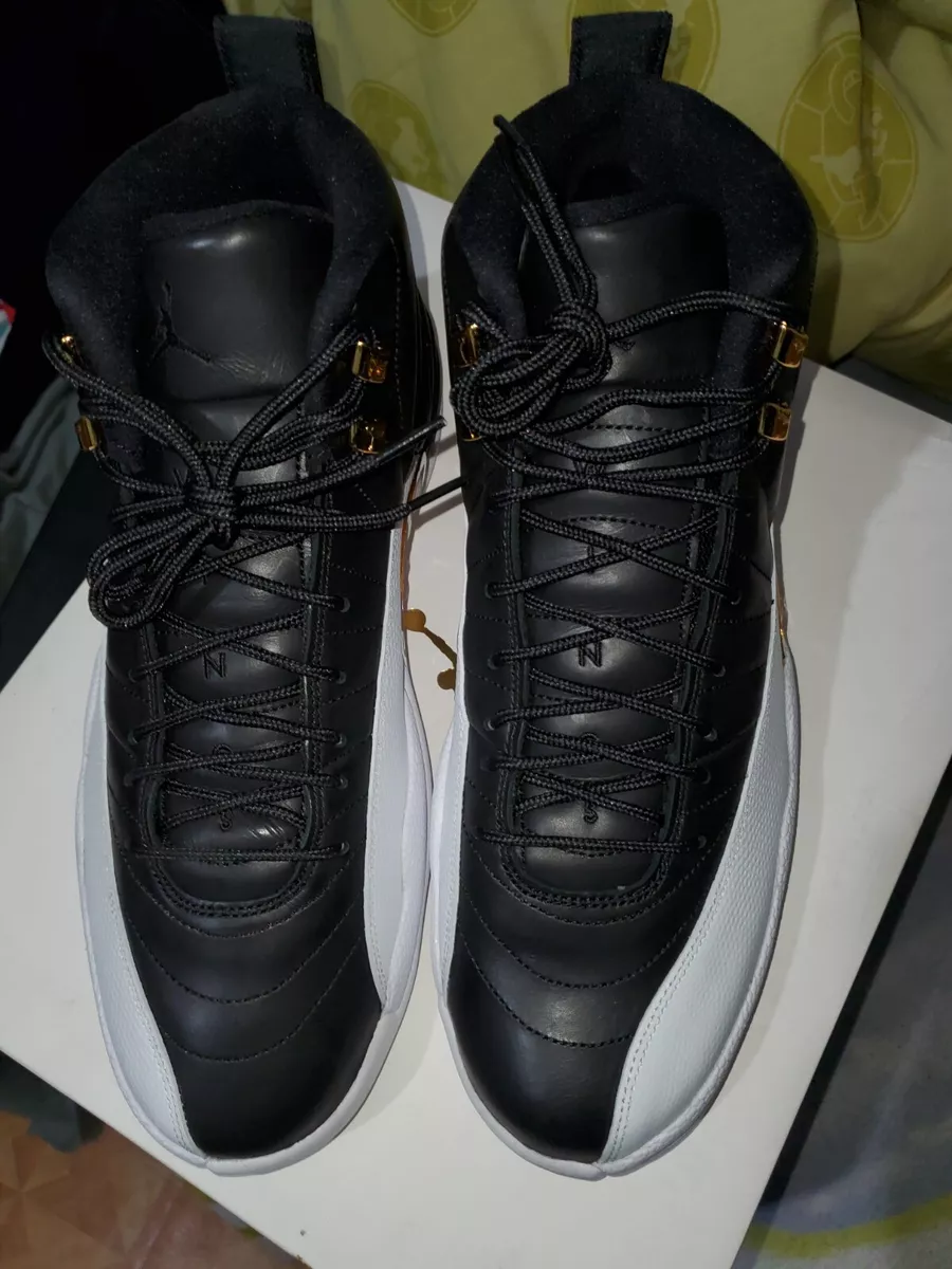 Jordan 12 wings shop black and gold