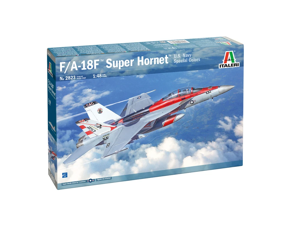 ITALERI 2823 F-A- 18F Super Hornet U.S. Navy Special Colors - Immagine 2 di 4