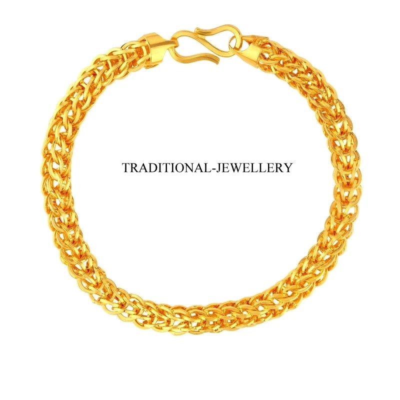 22ct Gold Bracelets Indian Bracelet with Gold Beads | PureJewels