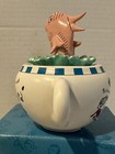 NIB 2001 Dr Seuss THE FISH IN THE POT Numbered with COA Porcelain T-pot Figurine — photo 4