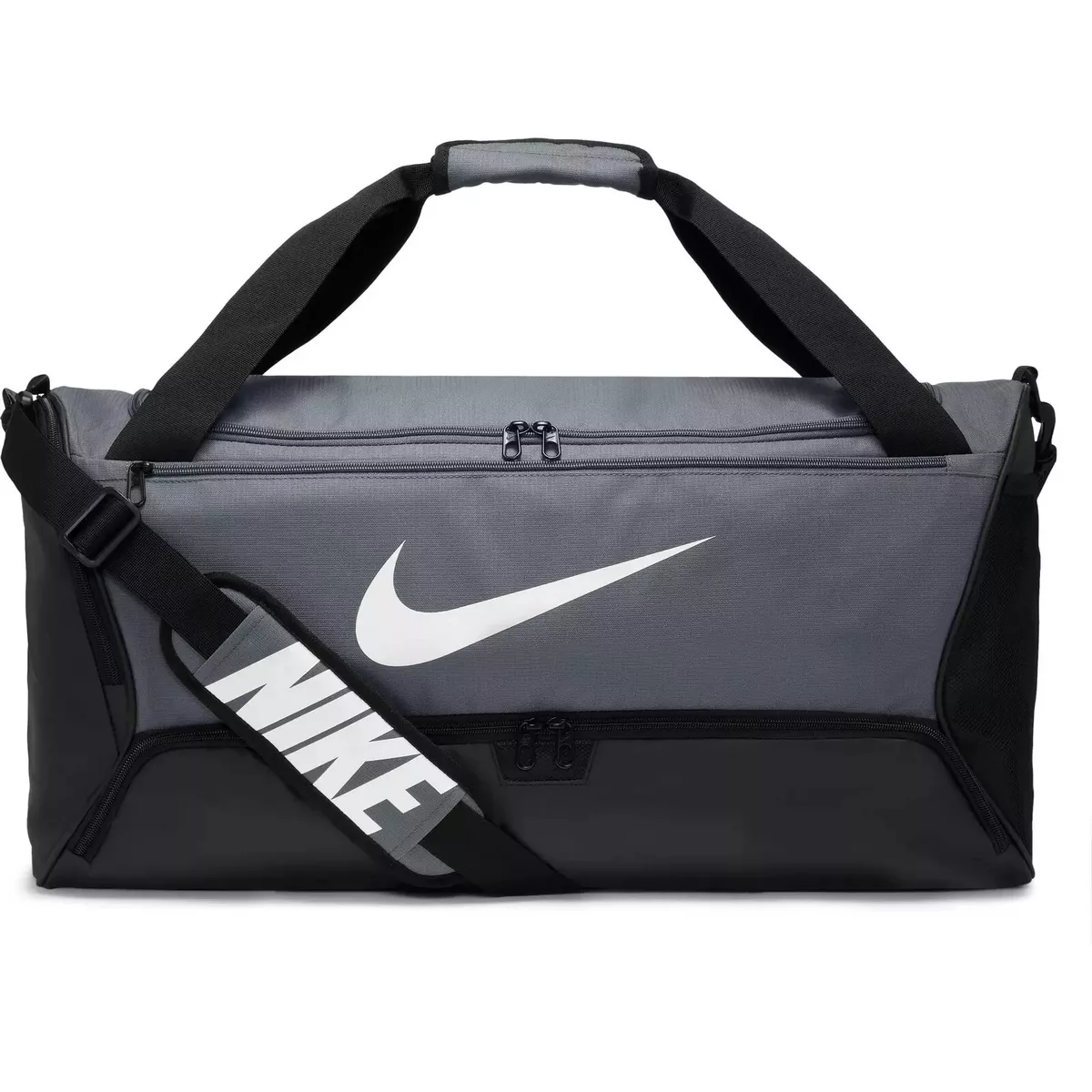  NIKE Brasilia Training Duffel Bag, Black/Black/White, One Size  : Clothing, Shoes & Jewelry