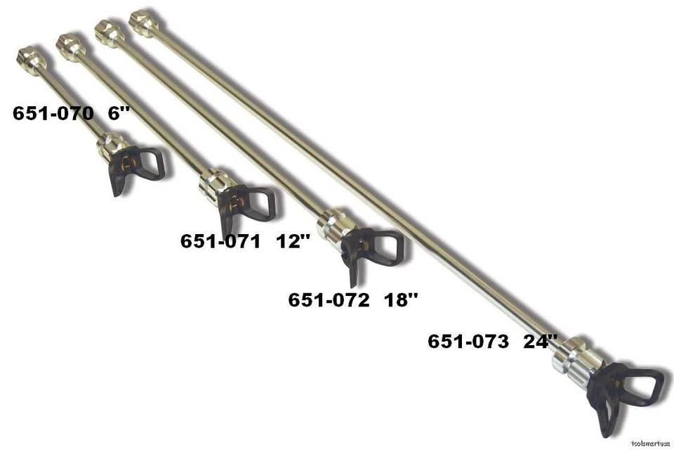 ONE 5" Titan Paint Sprayer Gun Tip Extension NEW with TIP GUARD 2418848