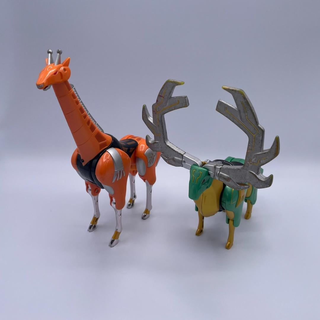 Power Rangers Wild Force Gaoranger DX Gao Giraffe Deer Megazord