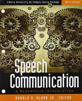 Speech Communication: A Redemptive Introduction - Misc Supplies - GOOD