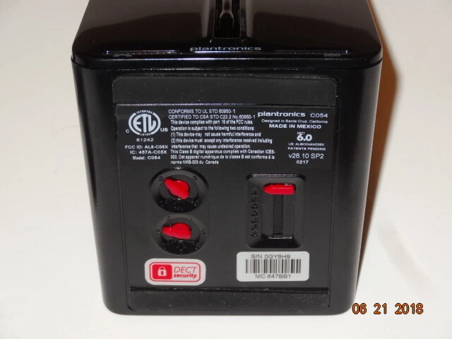 Plantronics CS540 - Over-the-Head monaural Wireless Headset System – DECT 6.0 - Image 4 of 4