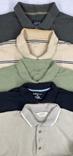 Men Long Sleeve 100 Cotton Polo T-Shirts - Choice Size  Color
