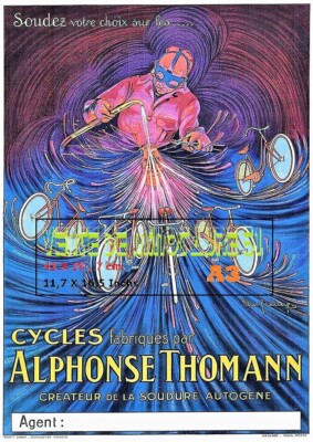 Cycle A Thomann - creator of autogenous welding - A3 plasticized