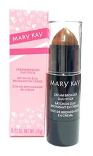MARY KAY CREAM BRONZER DUO STICK~BRONZE & SHIMMER~201247~DISCONTINUED!