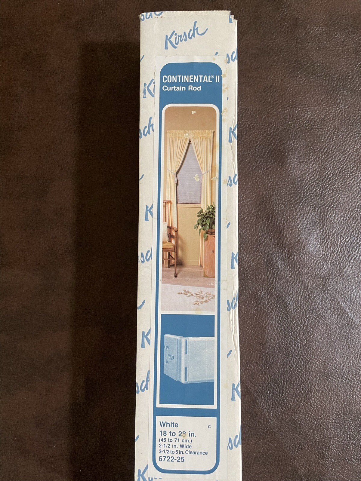 CURTAIN RODS Kirsch Continental Curtain Rods. (12) eBay