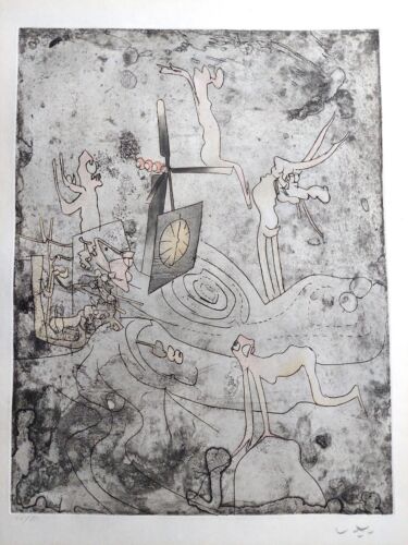 Roberto MATTA. Signed etching and aquatint "Se Marrer d'Amour", 1968 - Picture 1 of 12