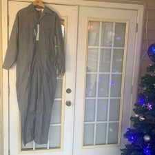 Vintage Walls Master Made Long Sleeve Gray Coveralls  38 Tall New