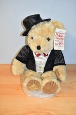VINTAGE 2000 JC PENNY HOLIDAY COLLECTION EDITION PLUSH TEDDY BEAR NEW IN WRAPPER