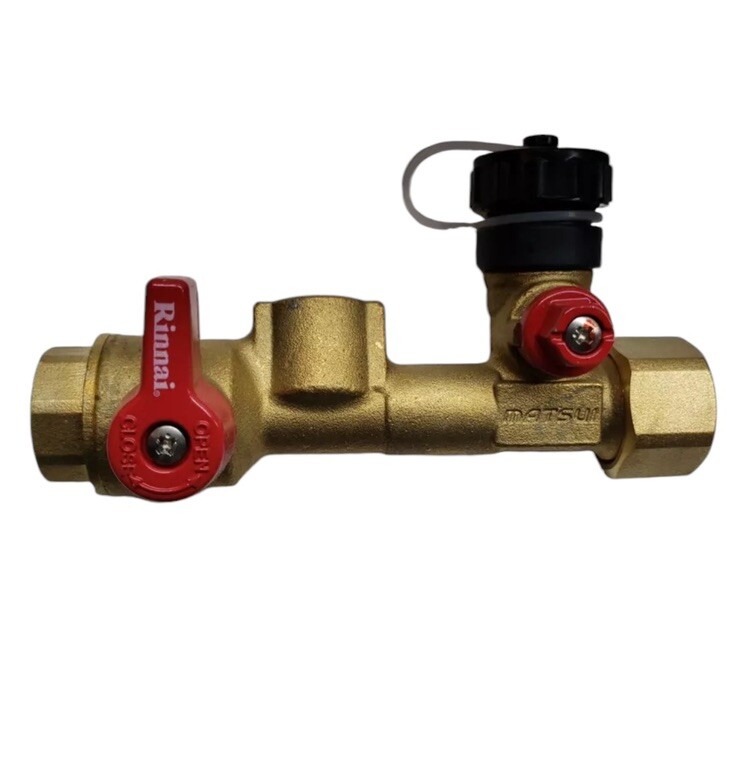 Rinnai Pressure Relief Valve Rinnai MIVK-T-LW Isolation Valve Kit