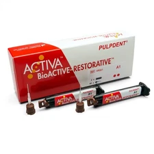 Pulpdent Dental Activa Bioactive Restorative A1 Value Pack 2- 5mL, VR2-A1