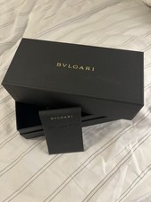 Bvlgari Black Luxury Sunglasses Storage Box Paper/Cardboard with Sleeve
