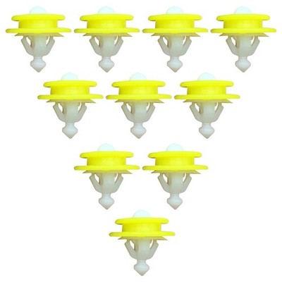 10PCS Fender Liner Retainer Clips Fasteners For Volvo C30 2008-2013  30698669 f