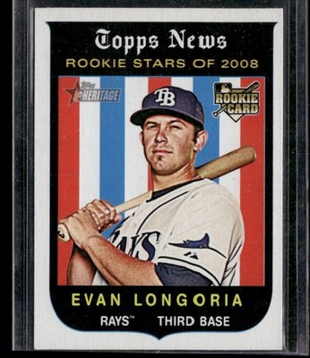 MLB ROOKIE LOT: LONGORIA, PAPELBON, JUNG, HARRIS, KIMBREL, HOLLIDAY, ETC.