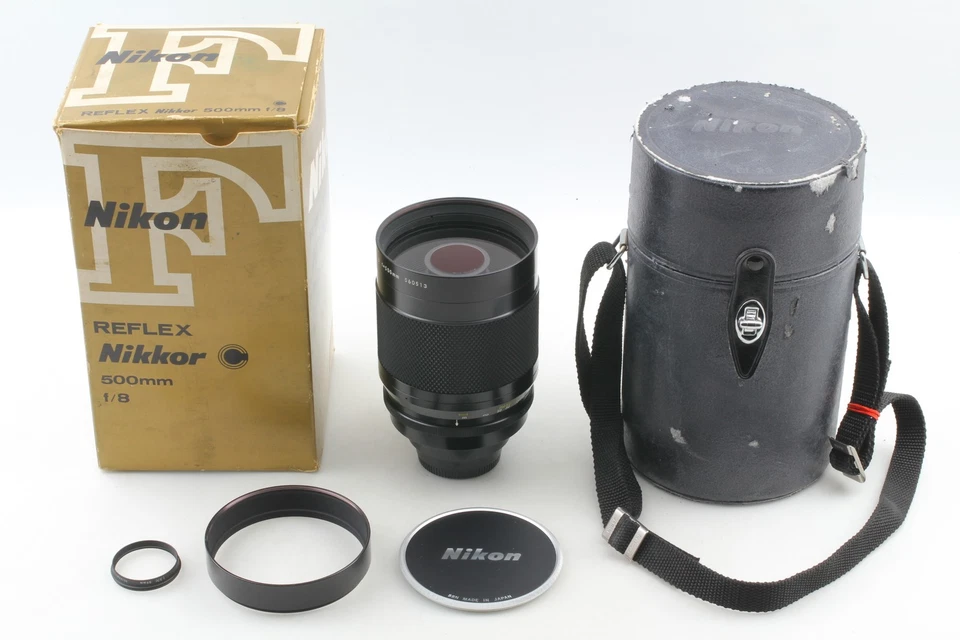 [Top MINT in Box] Nikon Reflex Nikkor C 500mm f/8 Telephoto Mirror Lens MF Japan - Image 3 of 4