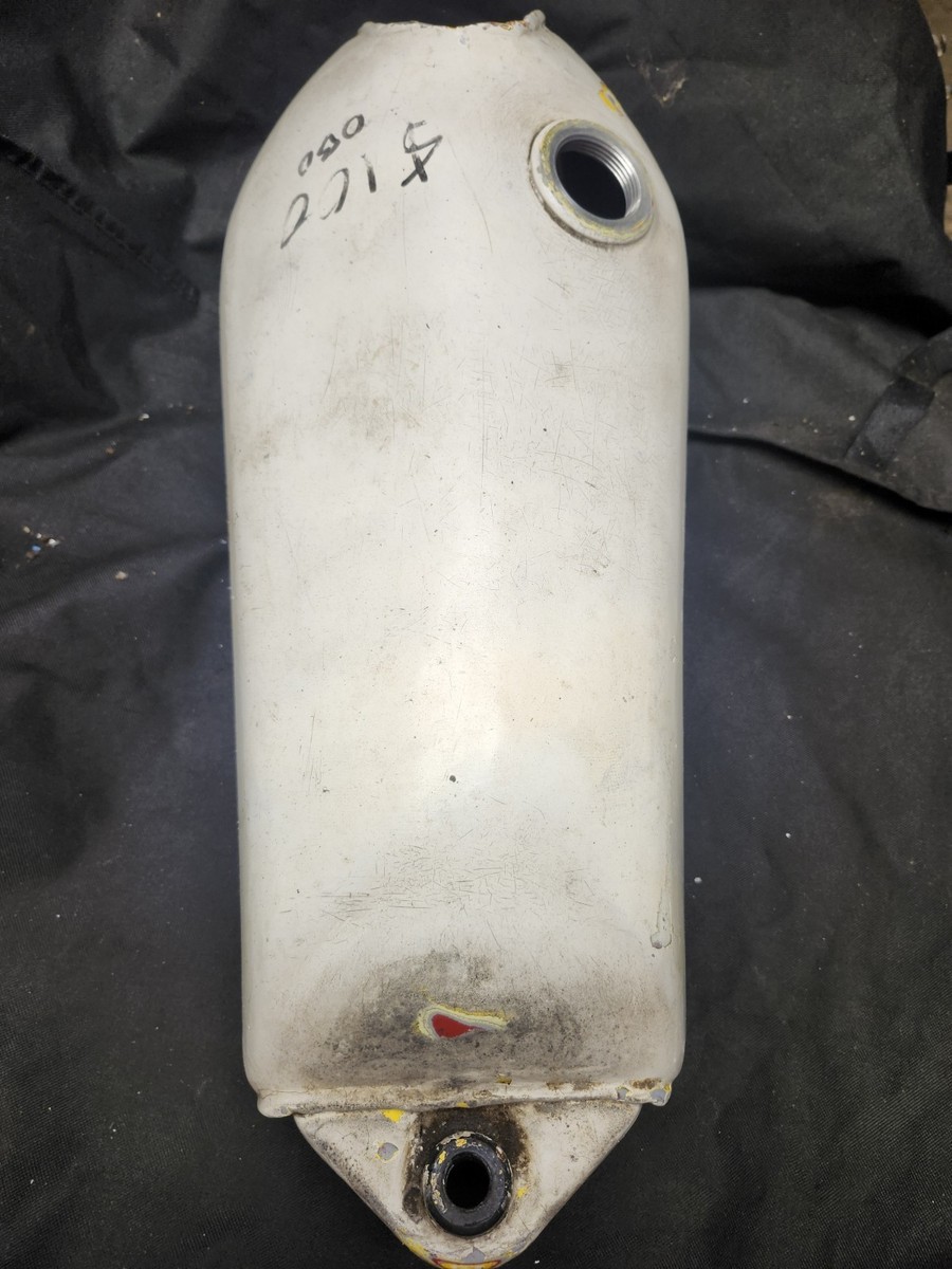 1976 Yamaha YZ125, 1977 YZ100 Fuel Tank, Vintage Aluminum MX YZ