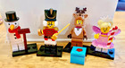 Lot of 4 LEGO 71034 -Series 23 - Nutcracker, Reindeer, Snowman, Fairy Free Ship — photo 1