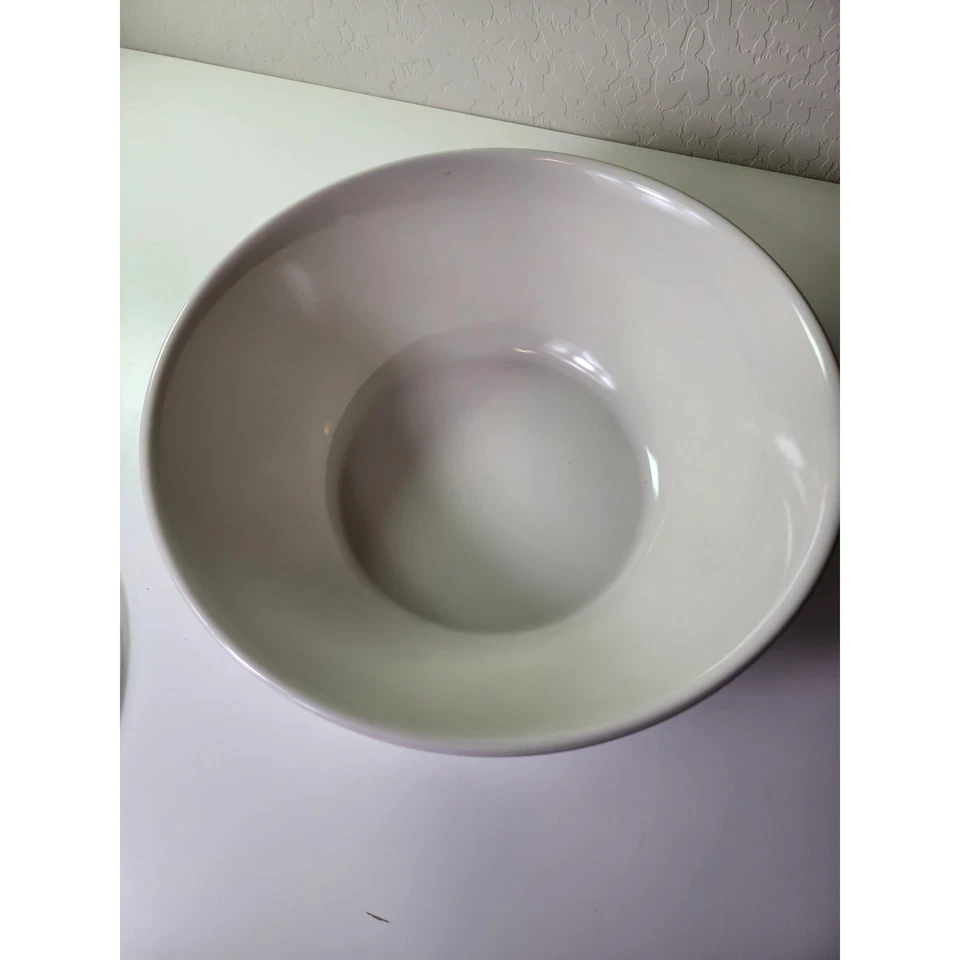 WILLIAMS-SONOMA Gray Splatter Large Basket Bowl Melamine Mixing Bowl with Lid - Image 3 of 4