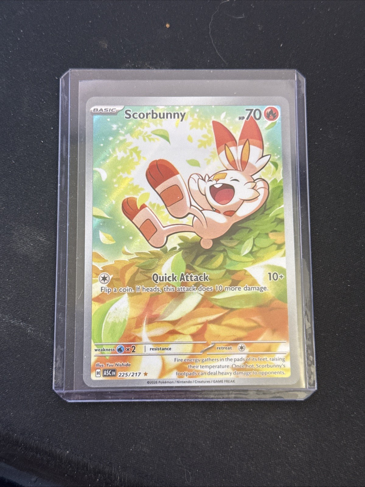 Scorbunny #225 – Ascended Heroes – Pokémon TCG – Near Mint