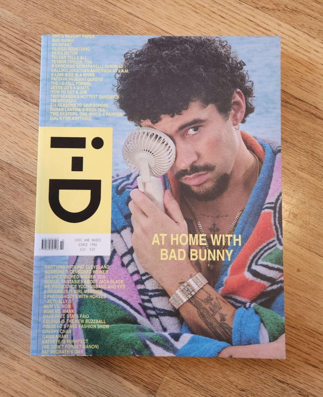 I-D Magazine AW 2025 Issue 375 Bad Bunny Cover - The Beta Issue